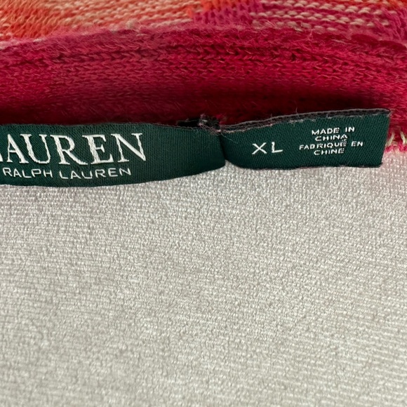 Ralph Lauren Rainbow Crochet Cotton Linen Pointelle Dress - Picture 9 of 10